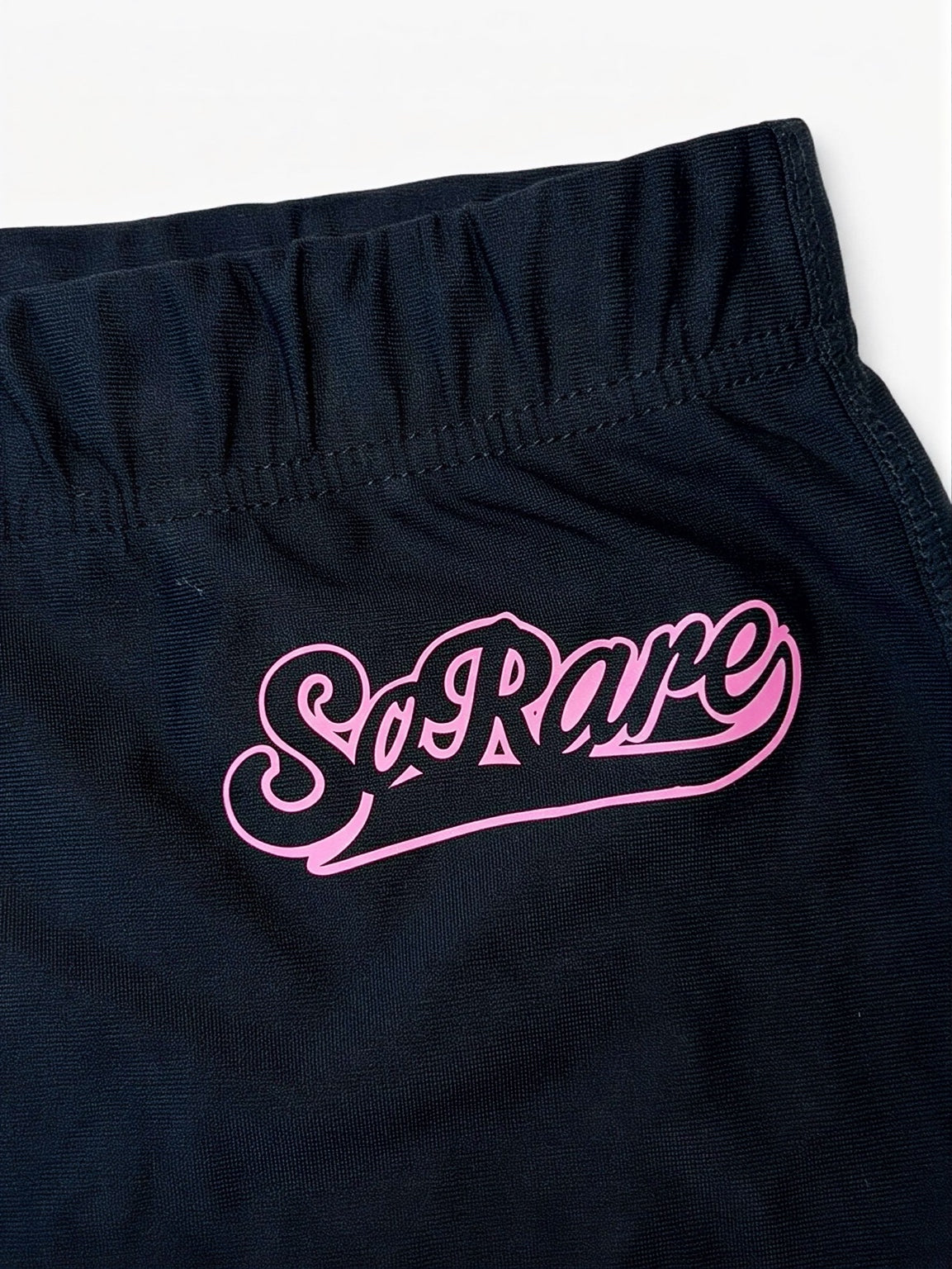 SoRare Signature Zip-Up Short Set - Black